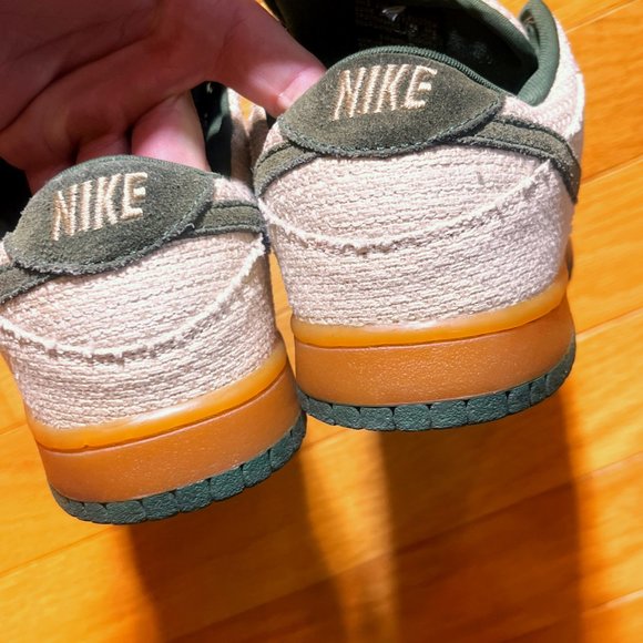RARE HEMP BUNDLE! Nike SB Dunk Low Bonsai Hemp + BRAND NEW matching SB jacket - Picture 9 of 16